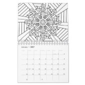 Kleur Uw Tweede Agenda Kalender (Jan 2027)