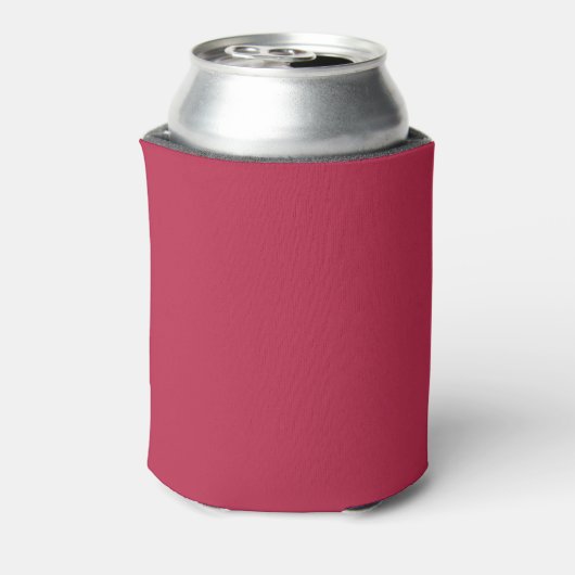 Kleur van 2023 | Viva Magenta | Monogram Blikjeskoeler (Blikje Achterkant)