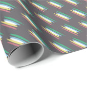 Kleur van bewustzijn van Pride Month voor mensen m Cadeaupapier (Rol Hoek)