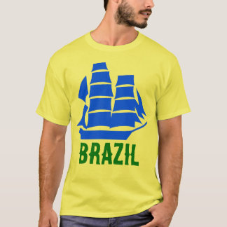 Kleur van Brazilië - Schip T-shirt