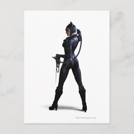 Kleur van Catwoman Briefkaart (Voorkant)