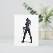 Kleur van Catwoman Briefkaart (Staand voorkant)