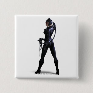 Kleur van Catwoman Vierkante Button 5,1 Cm