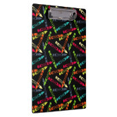 Kleur van Crayons Terug naar school Klembord (Rechts)