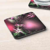 Kleur van de Abstracte Natuur Drankjes Onderzetter (Linkerzijde)