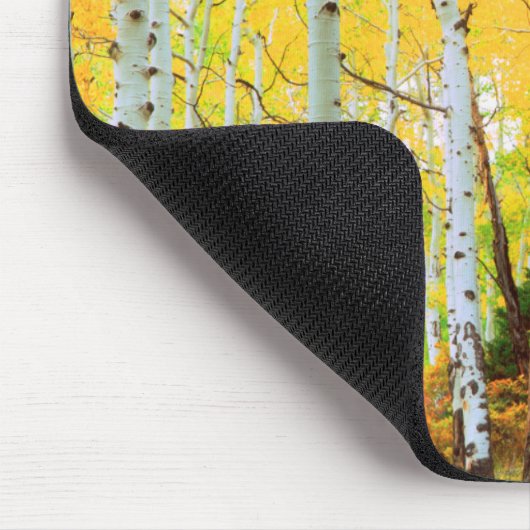 Kleur van de Aspen-bomen 1 Muismat (Hoek)