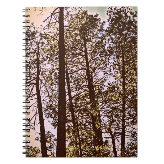 kleur van de bomen notitieboek (Voorkant)