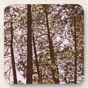kleur van de bomen onderzetter