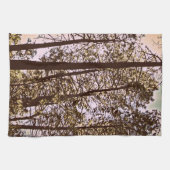 Kleur van de bomen theedoek (Horizontaal)