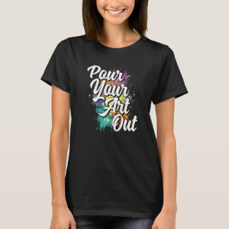 Kleur van de kunstschilderverf van de verf van uw  t-shirt