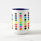 Kleur van de Mok van de Wereldbeker Waterverven sc (Midden)