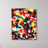 Kleur van de reis canvas afdruk (Voorkant)