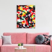 Kleur van de reis - Canvas Afdruk (Insitu (Woonkamer))