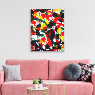 Kleur van de reis - Canvas Afdruk