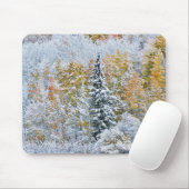 Kleur van de spens- en sneeuwbalpas muismat (Met muis)