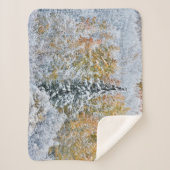 Kleur van de spens- en sneeuwbalpas sherpa deken (Voorkant)