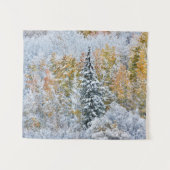 Kleur van de spens- en sneeuwbalpas wandkleed (Voorkant (horizontaal))