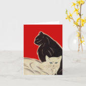 Kleur van de Stijl van het Art deco van de Kaarten (Gele Bloem)