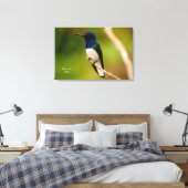 Kleur van denkwijze canvas afdruk (Insitu (Slaapkamer))