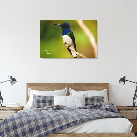 Kleur van denkwijze canvas afdruk (Insitu (Slaapkamer))