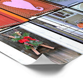 Kleur van deuren 36 x 24 poster (Hoek)