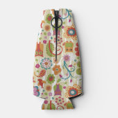 Kleur van Floral en Owl Flesjeskoeler (Achterkant)