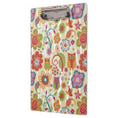 Kleur van Floral en Owl Klembord (Links)