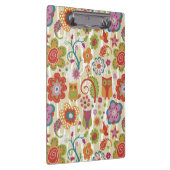 Kleur van Floral en Owl Klembord (Rechts)