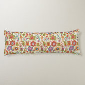 Kleur van Floral en Owl Lichaamskussen (Achterkant)