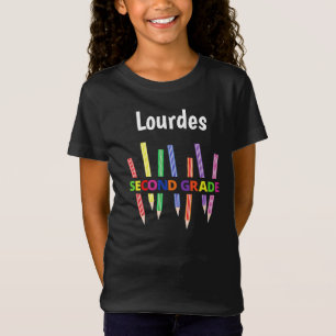 Kleur van het 2e meisje van de categorie T-shirt 2