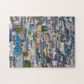 Kleur van het district van de missie legpuzzel (Horizontaal)