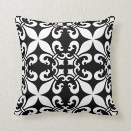 kleur van het Franse patroonplatform Fleur de Lys Kussen