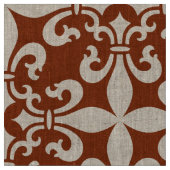  kleur van het Franse patroonplatform Fleur de Lys Stof (Close Up)