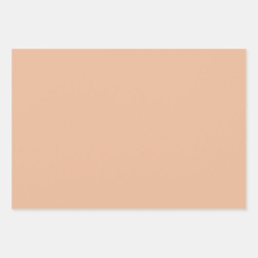 Kleur van het jaar 2024 | perzik inpakpapier vel (Voorkant 2)