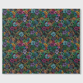 Kleur van het leven cadeaupapier (Vlak)