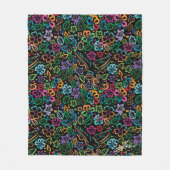 Kleur van het leven fleece deken (Voorkant)