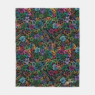 Kleur van het leven fleece deken