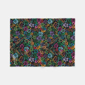 Kleur van het leven fleece deken (Voorkant (Horizontaal))