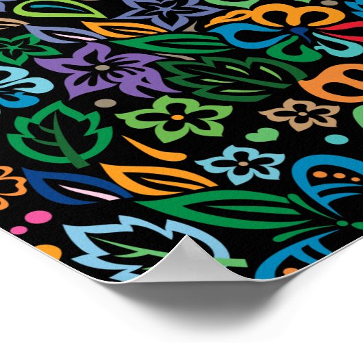 Kleur van het leven poster (Hoek)