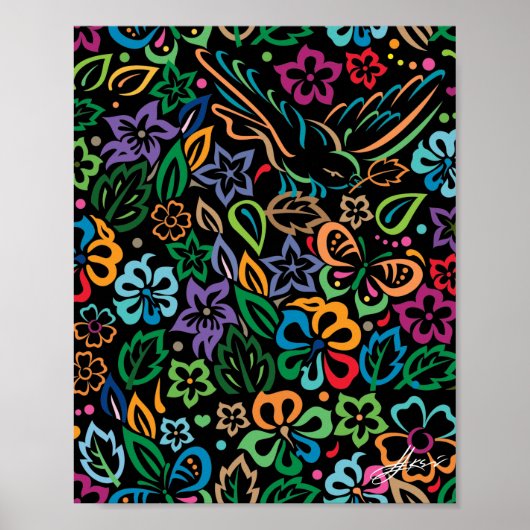 Kleur van het leven poster (Voorkant)