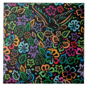 Kleur van het leven tegeltje (Voorkant)