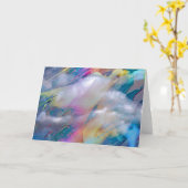 "Kleur van het mondstuk" Kaart (Gele Bloem)