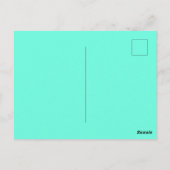 Kleur van het plasma veld bij het terugkeren van r briefkaart (Achterkant)