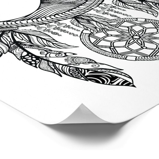 Kleur van het Poster van Dreamweaver (Hoek)