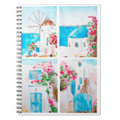 Kleur van het schilderij van de Griekse waterverf Notitieboek (Voorkant)