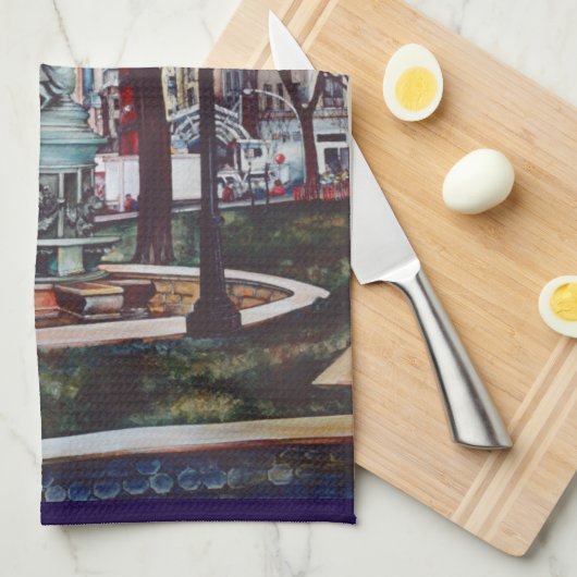 Kleur van het Unievierkant Theedoek (Quarter Fold)