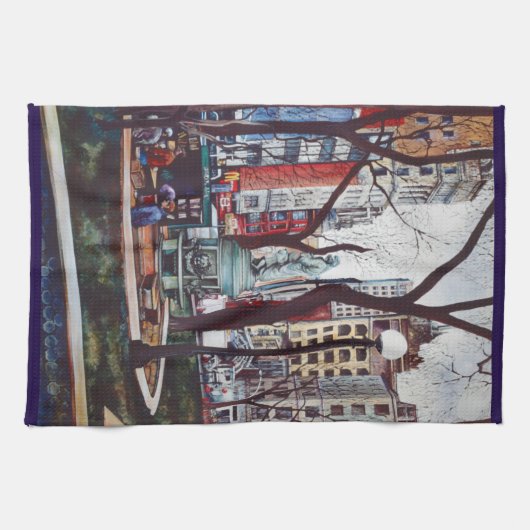 Kleur van het Unievierkant Theedoek (Horizontaal)