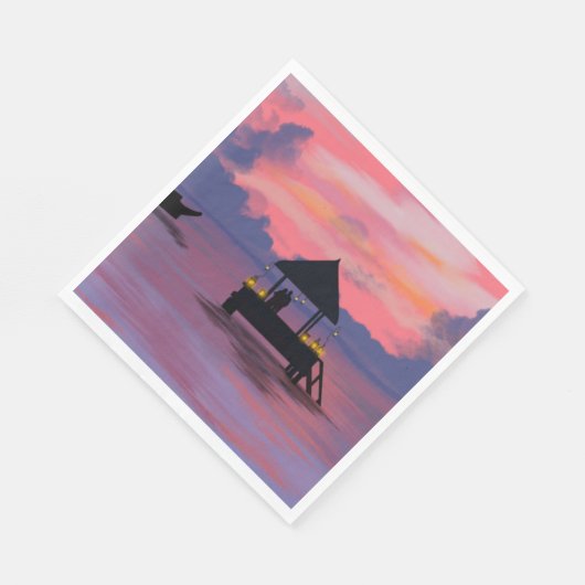 Kleur van liefde servet (Hoek)