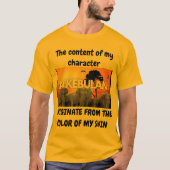 Kleur van mijn huid t-shirt (Voorkant)