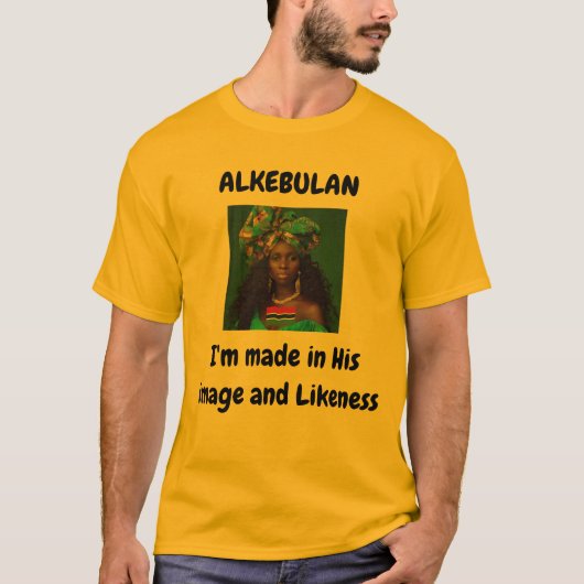 Kleur van mijn huid t-shirt (Voorkant)